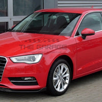 Splitter Lama Anteriore per Audi A3 A4 *RS Look* ABS Spoiler Sotto Paraurti