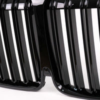 Griglia del rene centrale per BMW X7 G07 (2018-2022) Doppia striscia M Design Pi