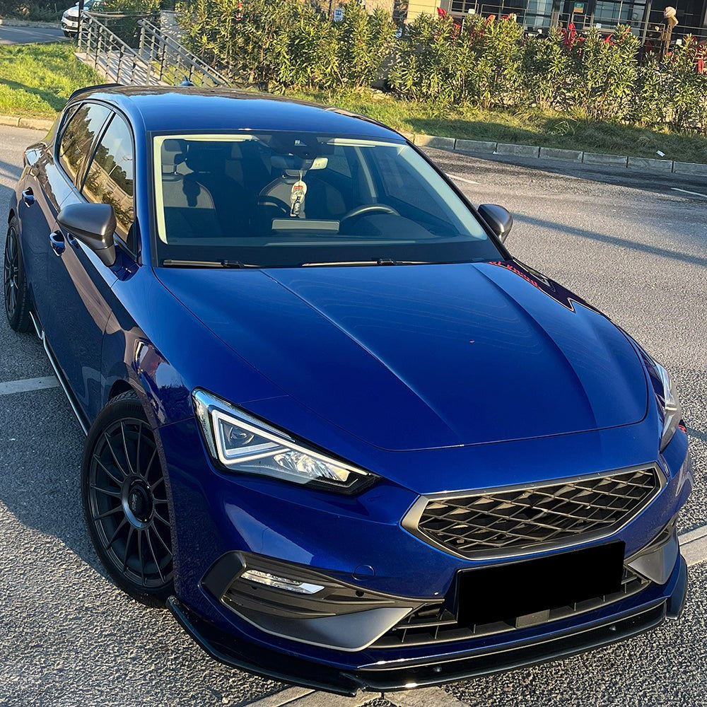 Splitter anteriore per SEAT Leon FR MK4 2020+ con omologazione ABE TÜV – vista 3