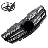Griglia sportiva per Mercedes R230 SL 2001-2006 nero lucido AMG LOOK