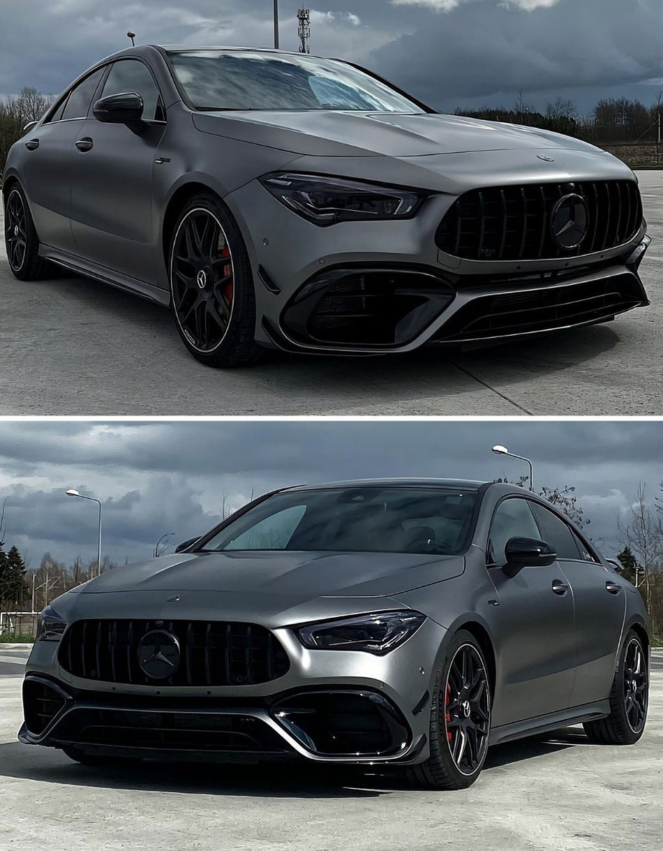 per Mercedes CLA C118 X118 2019-2022 Griglia Anteriore AMG Look