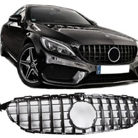 Griglia radiatore sportiva 360° per Mercedes W205 Panamericana GT C63 AMG LOOK
