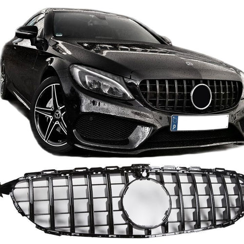 Griglia radiatore sportiva 360° per Mercedes W205 Panamericana GT C63 AMG LOOK