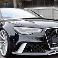 Copertura del gancio di traino per paraurti anteriore per Audi A6 C7 4G Facelift