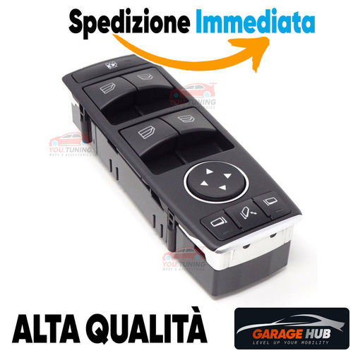 PULSANTIERA ALZACRISTALLI MERCEDES CLASSE A B C CLA E G GL GLA GLE GLS GLK M ML