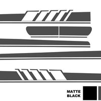 Decalcomanie laterali Adesivo in vinile Grigio scuro per Mercedes Classe C C205