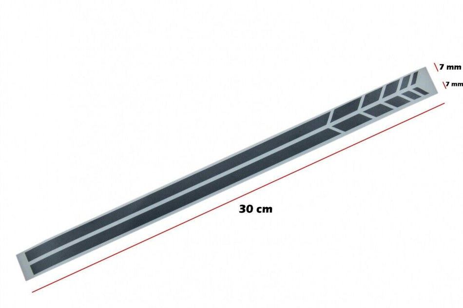 Adesivo Specchio Grigio Scuro per MERCEDES Coupe C238 A B C E Classe S CLA GLA C
