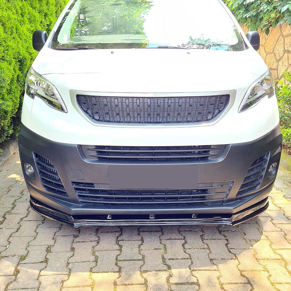Splitter anteriore per PEUGEOT Expert 3a generazione 2016+ con ABE TÜV