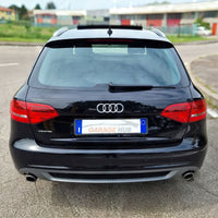 DIFFUSORE 🔥S4 look per AUDI A4 B8 2007-2012 POSTERIORE SOTTO PARAURTI ABS OPACO