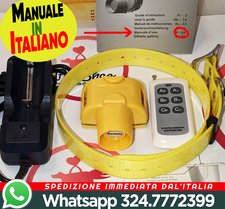 2026 Collare da Caccia🥇Addestramento Cane + telecomando a Distanza fino 800m