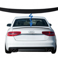Spoiler per bagagliaio per Audi A4 B8 berlina (2008-2015) nero pianoforte