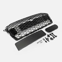 per AUDI A5 F5 2016-2019 Griglia Radiatore RS5 Look Nero Lucido
