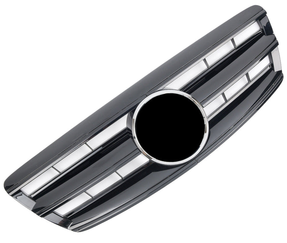 Griglia sportiva per Mercedes W220 S dal 10/2002 nero lucido AMG OPTIK