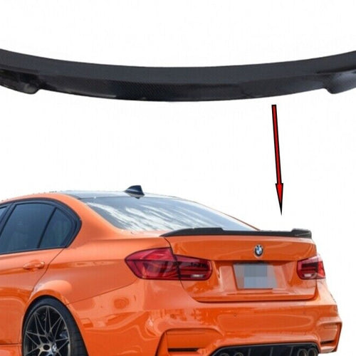 Spoiler per bagagliaio per BMW Serie 3 F30 F80 (2011-2018) M4 Design Vero carbon