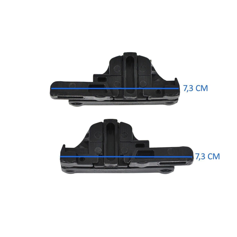 Kit 2 Staffe Riparazione Tetto Apribile per Jeep Renegade dal 2015 – vista 2