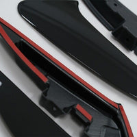 Alette paraurti posteriori Flics Pinne laterali per Mercedes CLA Shooting Brake