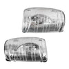 Coppia Frecce Ford Transit Specchietto Fanale Fanalino Bianco Destra+Sinistra