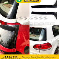 Spoiler Lunotto TUNING Per VW Golf 6✨GTI R GTD Posteriore Ala Laterale
