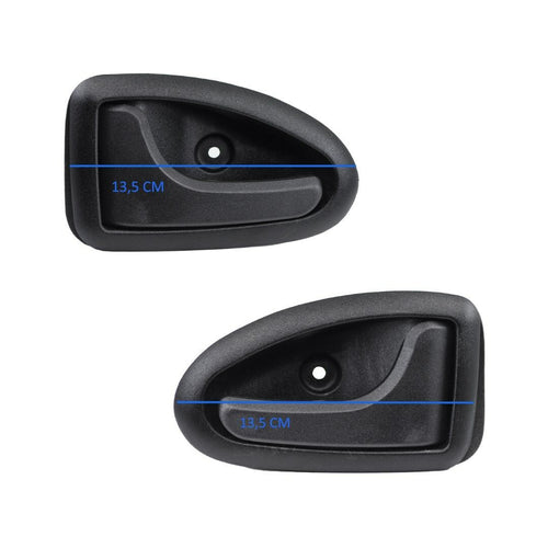 Set completo 4 Maniglie interne sx/dx ant. post. per Renault Megane 1 Clio 2