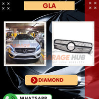 GRIGLIA ✨DIAMANTATA AMG LOOK Per MERCEDES GLA X156 2014-2017 *PREMIUM DESIGN*
