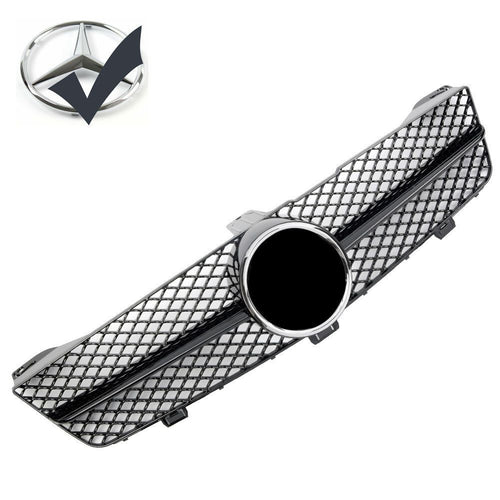 Griglia griglia sportiva per Mercedes W219 CLS 2008-2010 nero lucido AMG LOOK