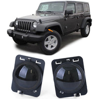 Coppia Frecce Laterali LED Nere Fumè  per Jeep Wrangler JK 07-17 - IMPERMEABILI