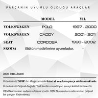 Copri Tergicristallo Posteriore per VW Polo Caddy Seat Cordoba Skoda