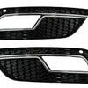 Copri fendinebbia per Audi A4 B8 restyling (2012-2015) RS4 Design nero cromato