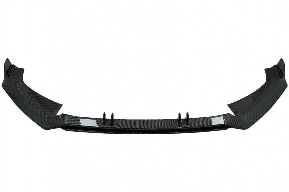 Spoiler per paraurti anteriore per Audi A4 B9 8W S-Line (2016-2018) Carbon Look
