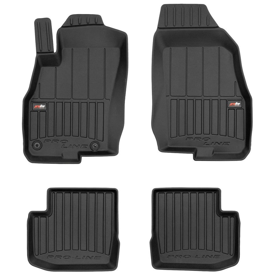 Tappetini Auto TPE Frogum Pro-Line per Fiat Punto EVO 2009-2012 TPE set di tappe