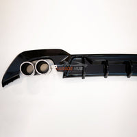 DIFFUSORE +2 TERMINALI INOX *Look M3* per BMW Serie 3 G20/G80M Performance