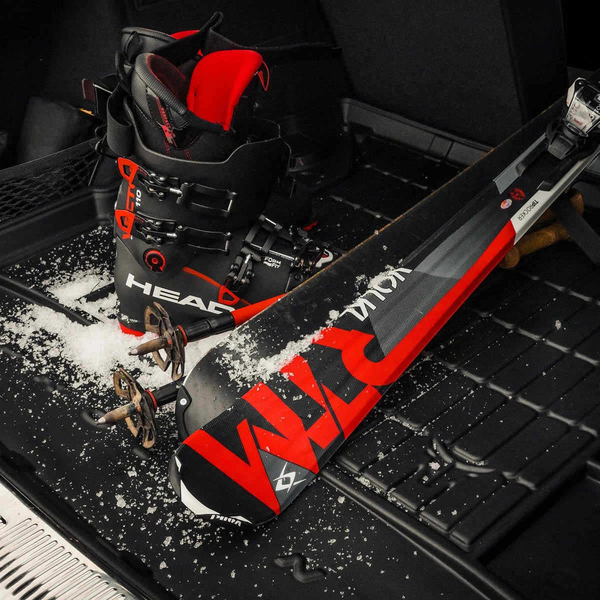 TPE Frogum Pro-Line Vassoio Vasca Baule per Fiat 500L 2012-2022 TPE gomma – vista 4
