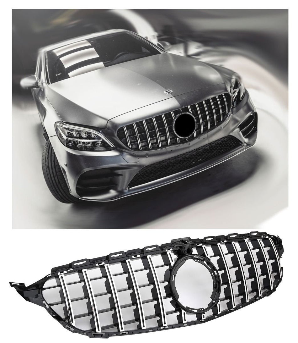Griglia con supporto camera 360°  per Mercedes W205 FACELIFT Panamericana AMG GT