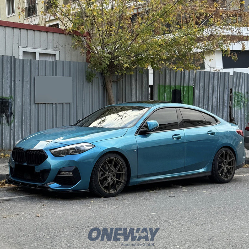 Splitter anteriore per BMW Serie 2 F44 Gran Coupé M-Pack / M235i 2019+ con omolo