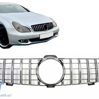 Griglia Anteriore per Mercedes CLS W219 (2005-2008) GT-R Panamericana Design Cro