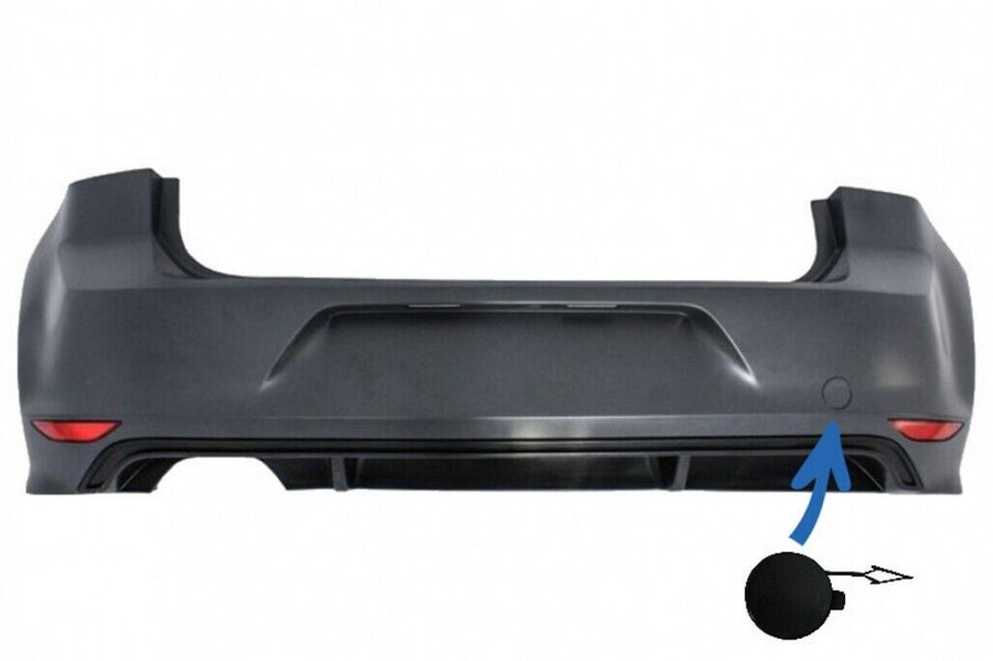 Le migliori offerte per Paraurti posteriore Towning Cap per VW Golf VII 7 2013-2