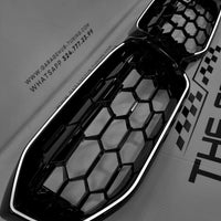 GRIGLIA LED a Nido d'ape per BMW SERIE 3 G20 G28 - >2023-2025 Bianco Ghiaccio