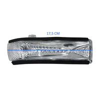 Freccia Specchietto Indicatore destro bianco per per Fiat Doblò Opel Combo