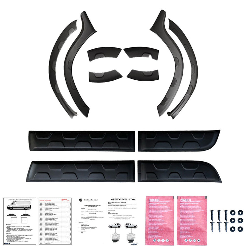 Bodykit Carrozzeria Pacchetto Sportivo per DACIA Duster Serie 1 2010-2017 (Offroad) (senza logo Duster)