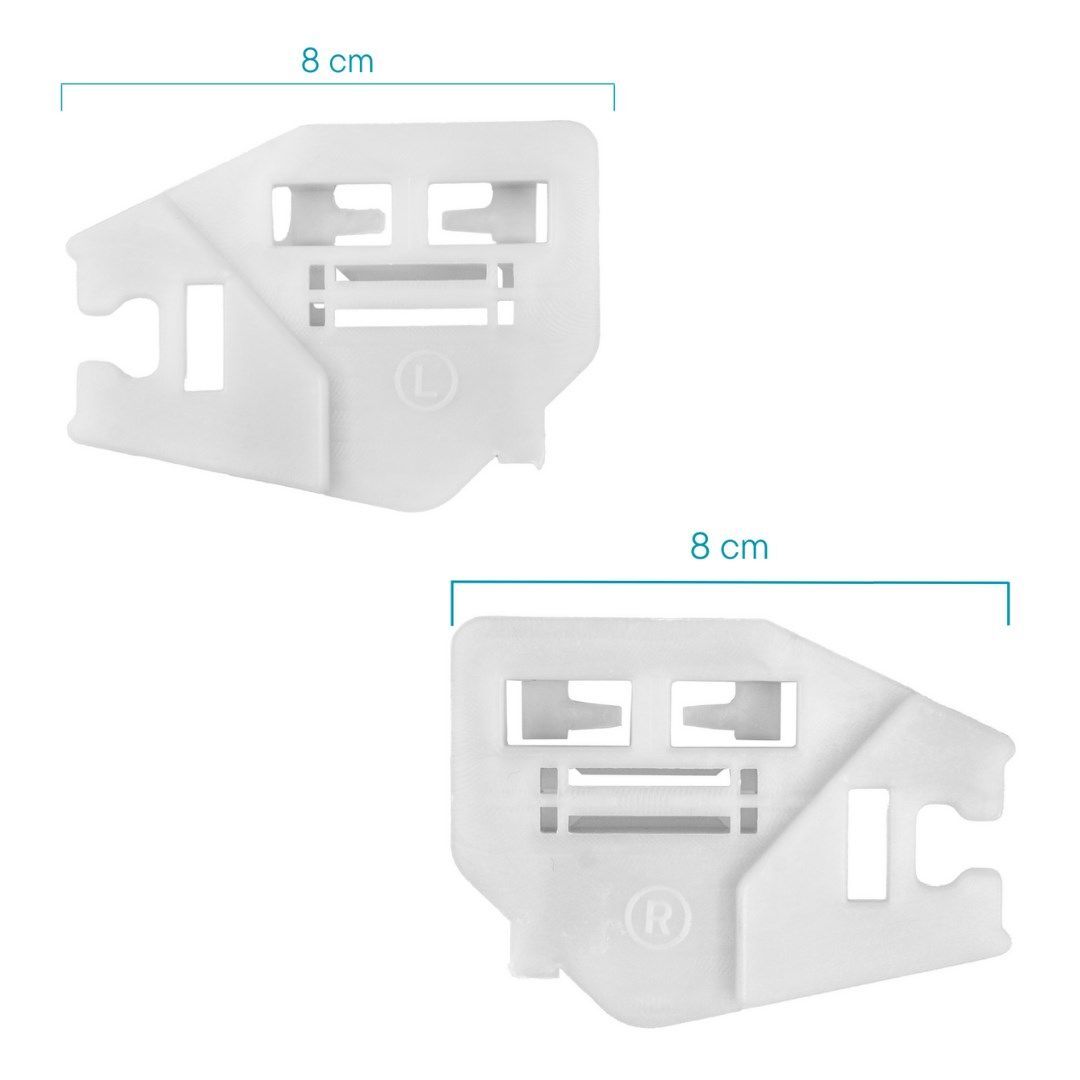 Kit Supporti Finestrino Posteriore Destro-Sinistro BMW X5 E46 – vista 4