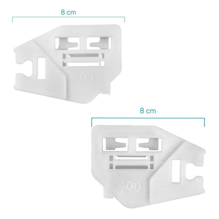 Kit Supporti Finestrino Posteriore Destro-Sinistro BMW X5 E46 – vista 4