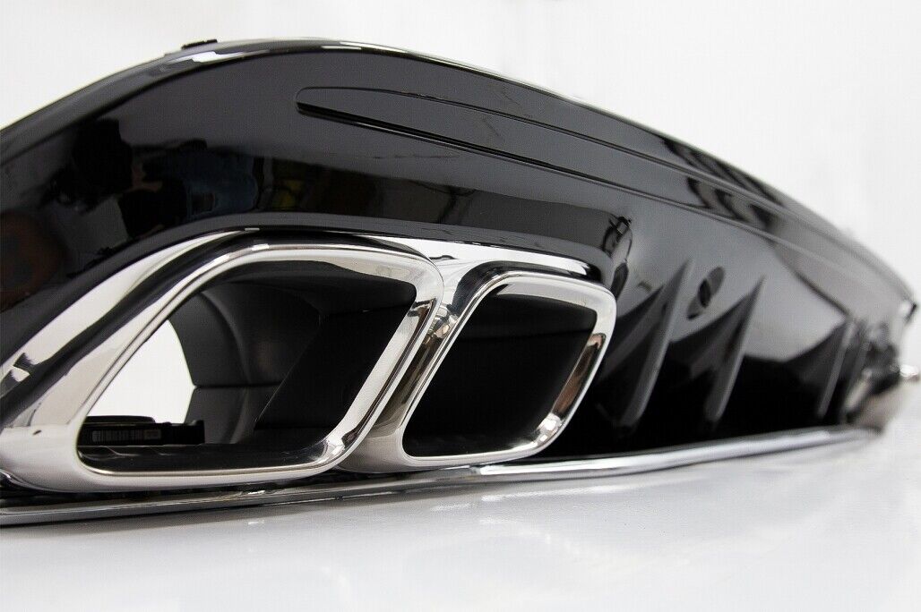 Diffusore paraurti posteriore per MERCEDES Classe C W205 S205 (2014-2020) C63S – vista 9