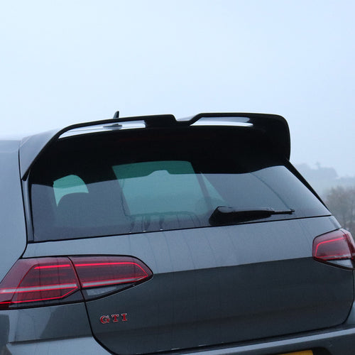 SPOILER POSTERIORE NERO per ✨VW GOLF 7 7.5 MK7.5 MK TETTO ALETTONE GTI / R / GTD