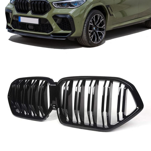 per X6 G06 2018-in poi Griglia Radiatore M Look Nero Lucido