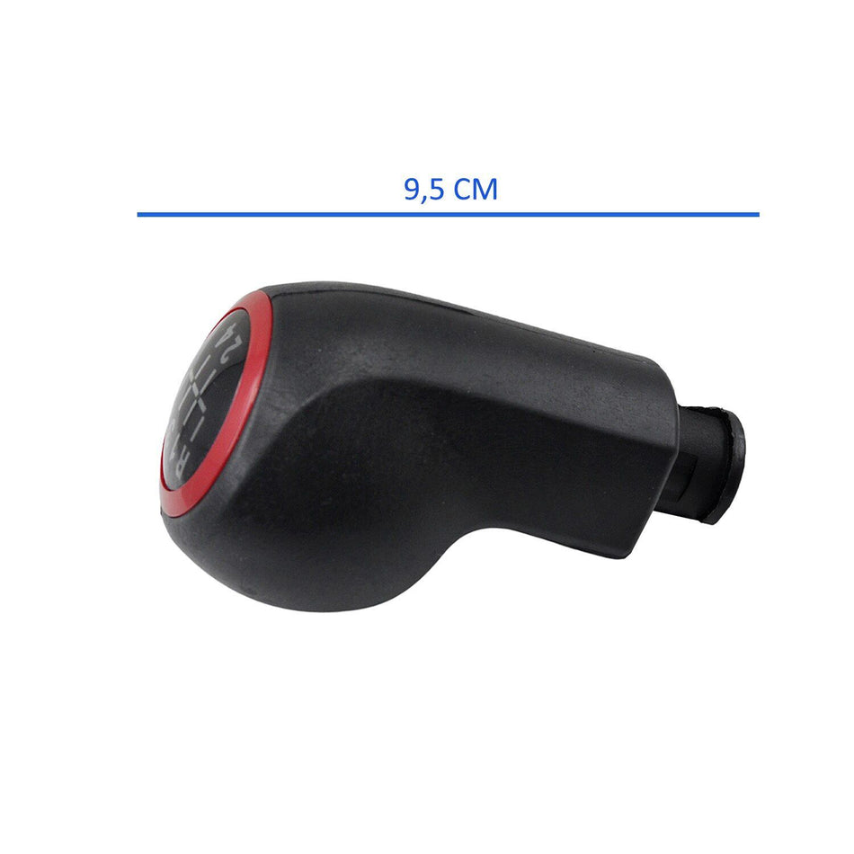 Pomello cambio 5 marce Opel Astra H Corsa D Zafira B - Rosso