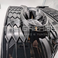 Griglie FENDINEBBIA Look RS per AUDI Q5 SUV, 8R Restyle 2012-2016 - TOTAL BLACK