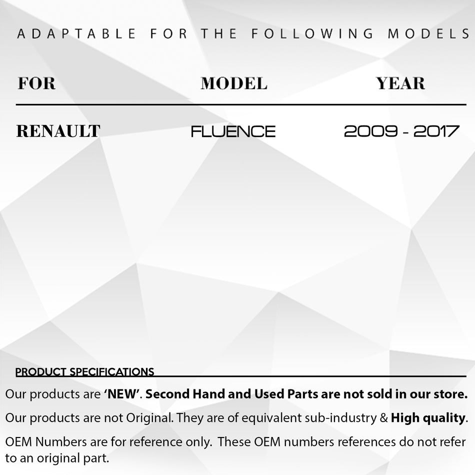 Supporto per paraurti anteriore Renault Fluence