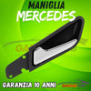 Maniglia interna anteriore ->SINISTRA Guida Nera MERCEDES->Classe A W169 B W245