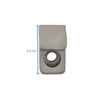 2 x Supporti Fiat Panda Punto Idea Fiorino Doblo Ganci Fissaggio Aletta Parasole