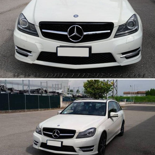 per Mercedes C W204 2007-2014 Griglia Anteriore AMG C63 Design